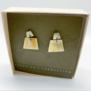 Peruvian Connection Cream Earrings